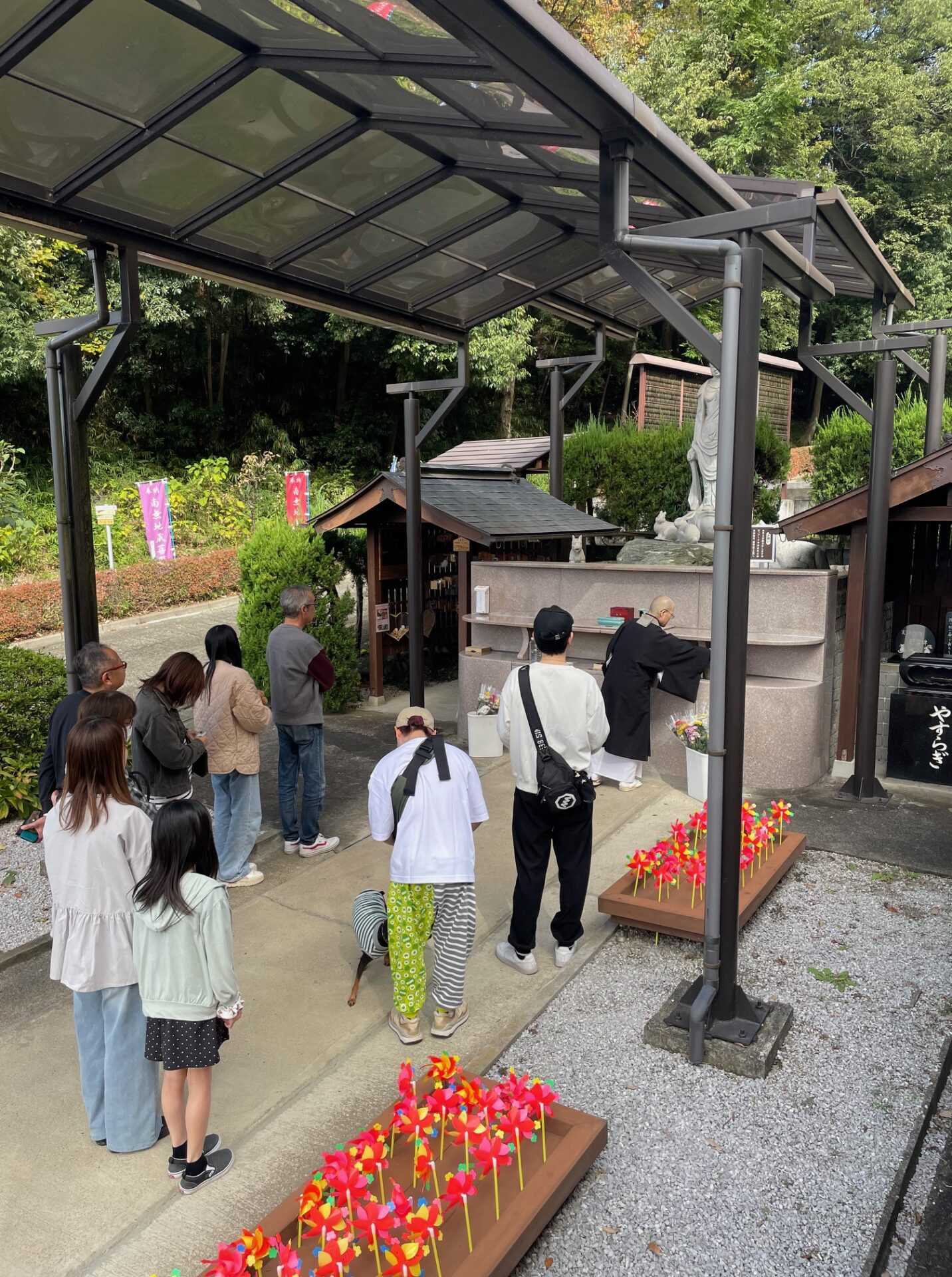 今月の月例法要の様子